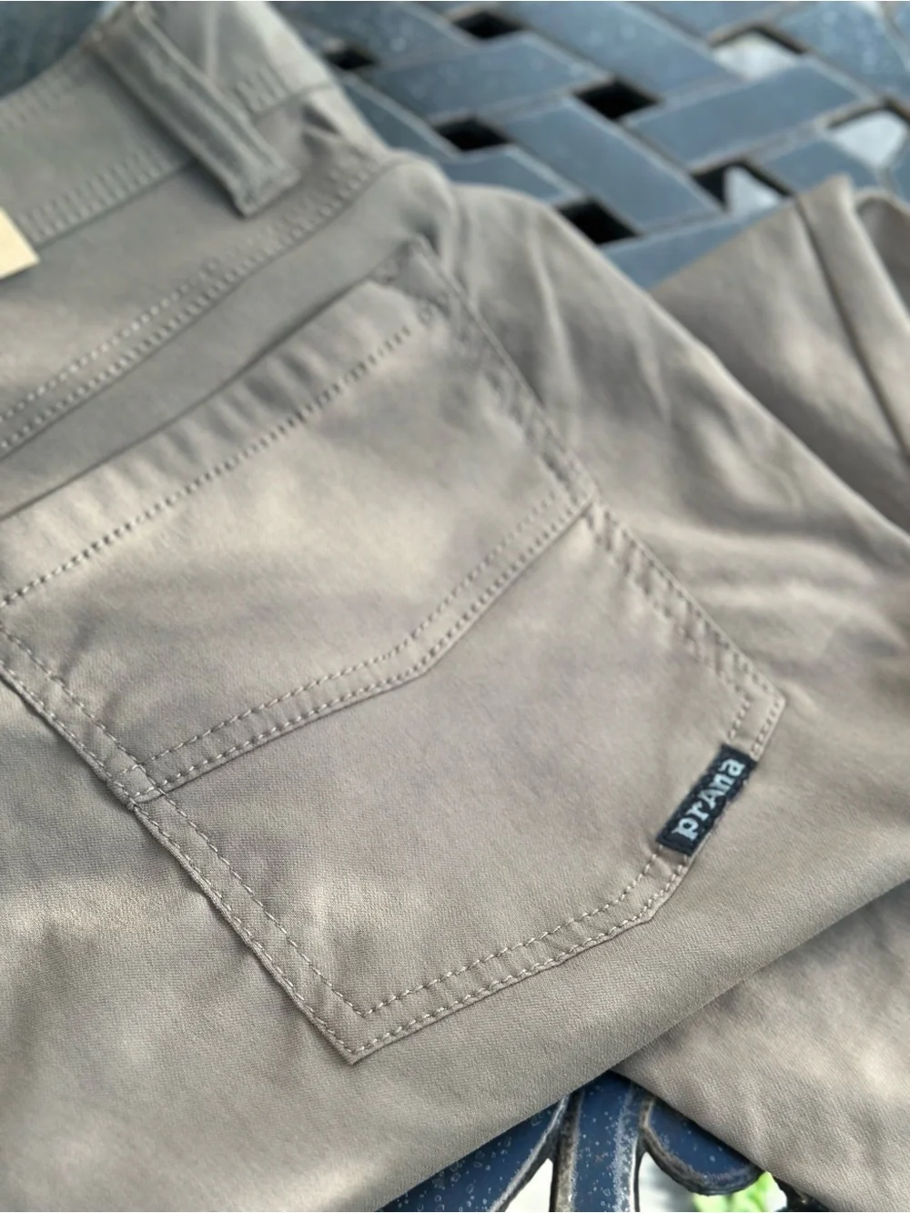 Prana Brion Pants Men’s 33x34 Slim Fit Stretch Zion Mud NWT